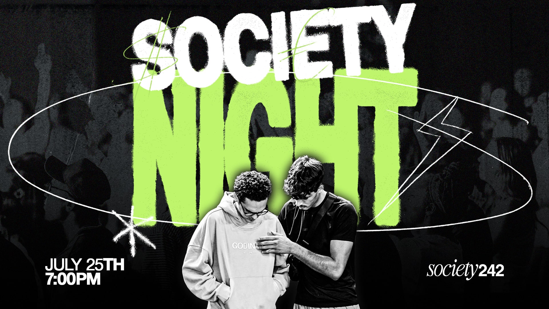 Society 242 Young Adults Greenville July 25th