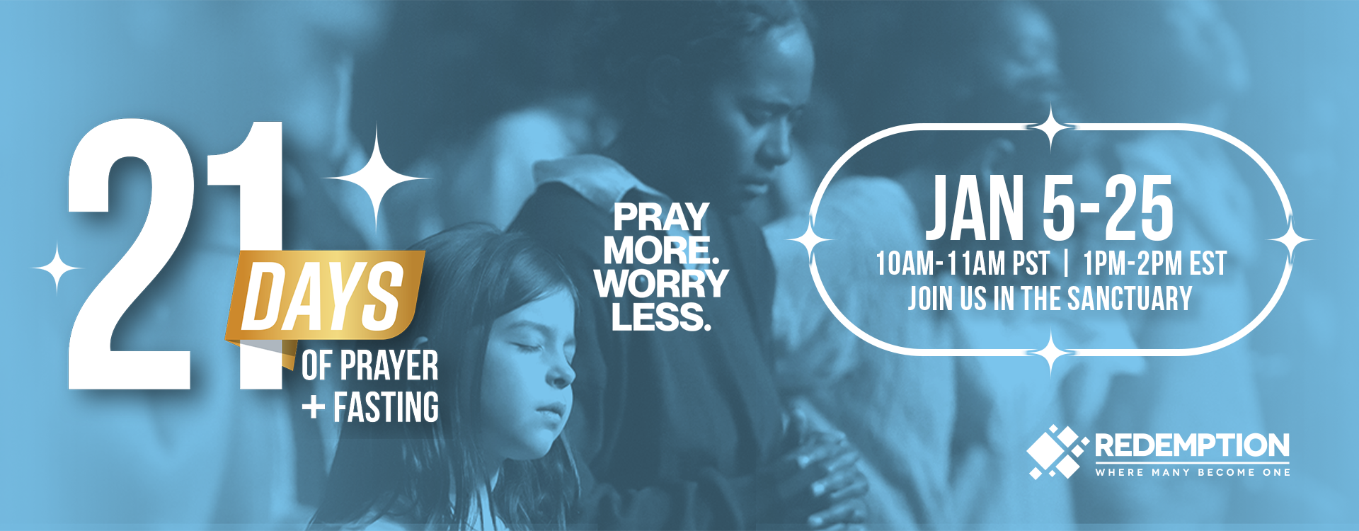21 Days of Prayer + Fasting